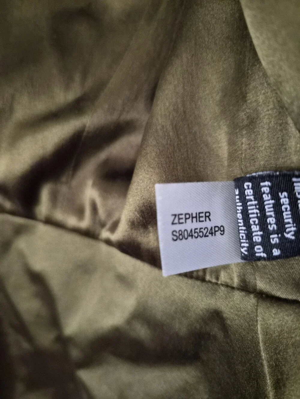 DVF Diane Von Furstenberg Zepher Olive Green Silk Ruched Cropped Jacket US 4